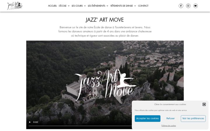 Screenshot of jazzartmove.fr