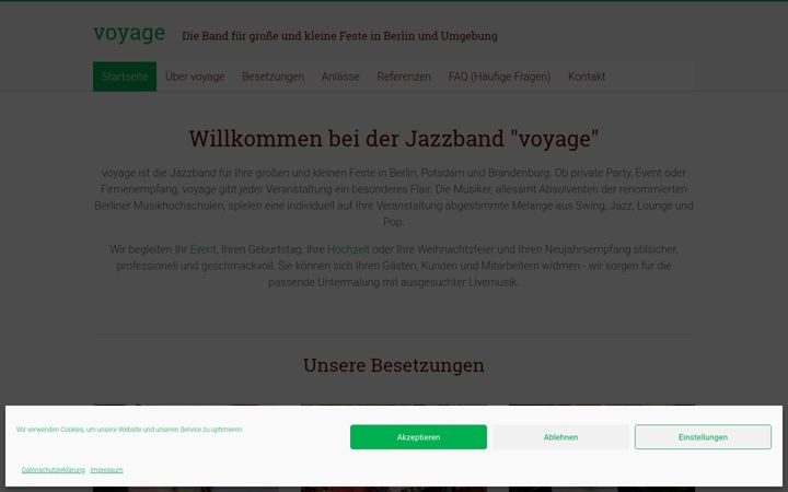 Screenshot of jazzband-aus-berlin.de