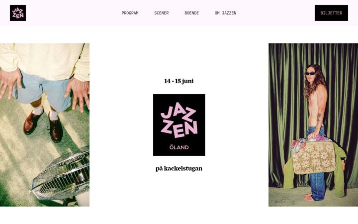 Screenshot of jazzenoland.se
