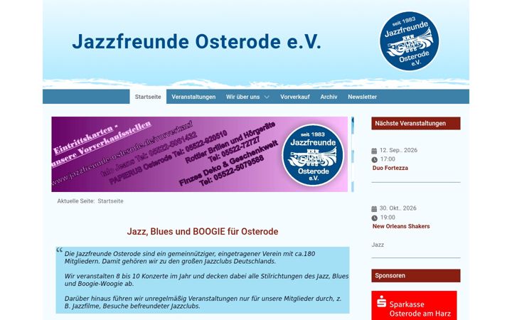 Screenshot of jazzfreunde-osterode.de