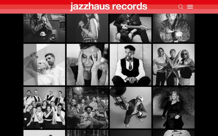 Screenshot of jazzhausrecords.com