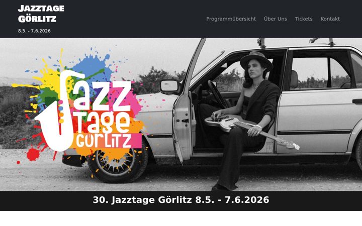 Screenshot of jazztage-goerlitz.de