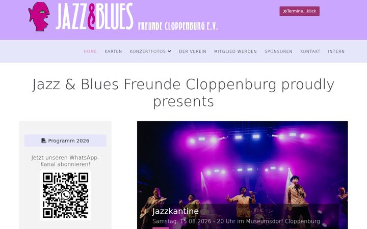 Screenshot of jazzundbluesfreunde.de