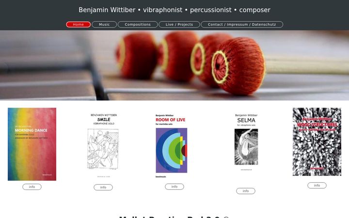 Screenshot of jazzvibes.de