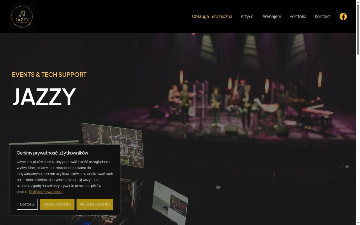 Screenshot tal-banner tal-kunsens muri qabel kwalunkwe interazzjoni