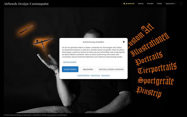 Screenshot of jb-airbrush.at
