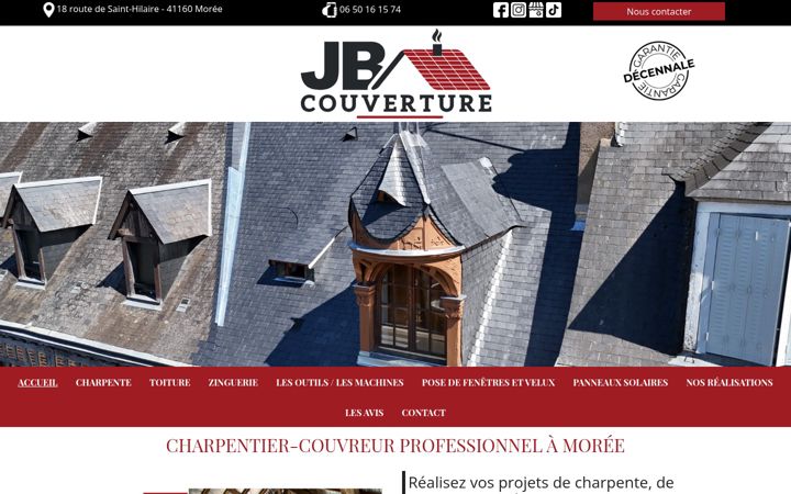 Screenshot of jb-couverture-41.fr