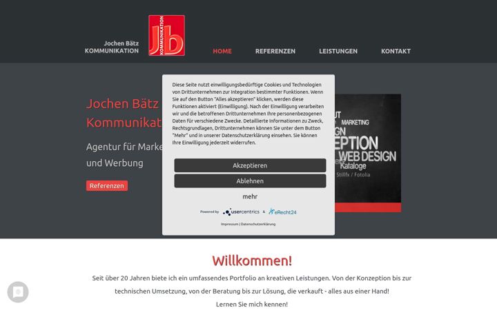 Screenshot of jb-komm.de