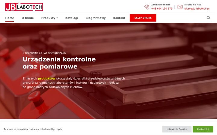 Screenshot of jb-labotech.pl