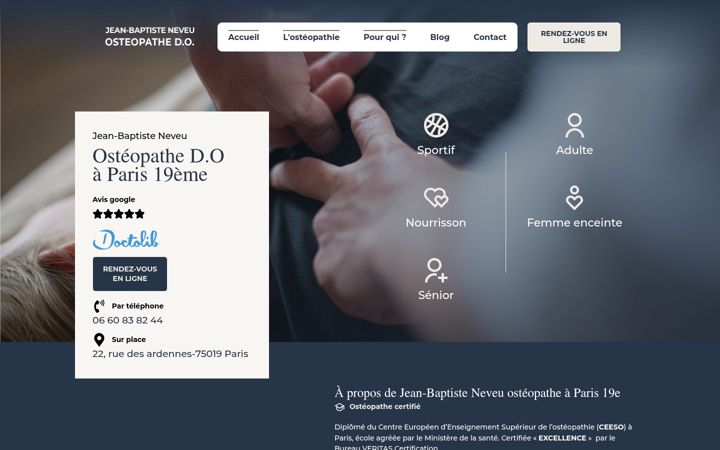 Screenshot of jb-neveu-osteopathe.fr