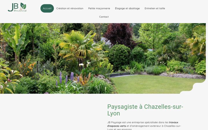 Screenshot of jb-paysage.fr