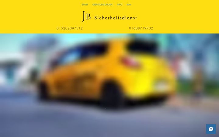 Screenshot of jb-sicherheit.com