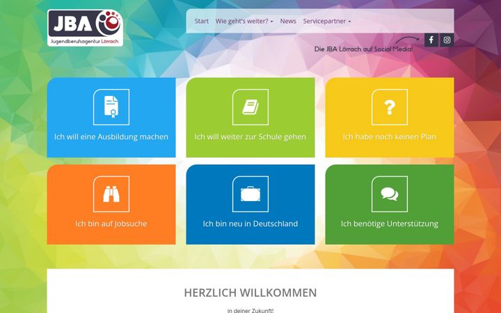 Screenshot of jba-loerrach.de