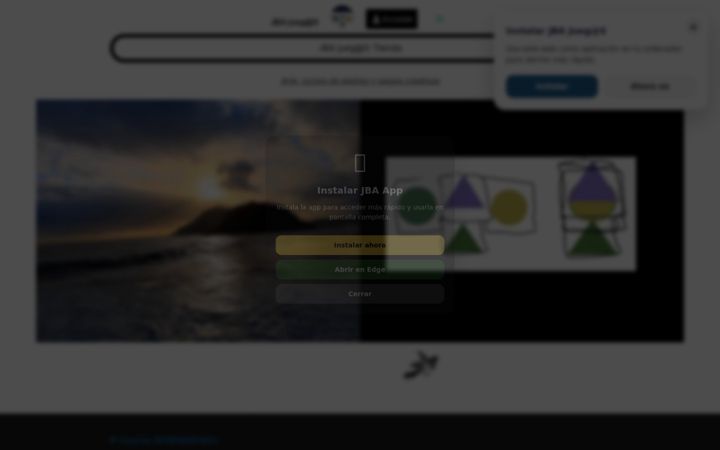 Screenshot von jba.com.es