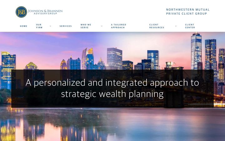 Screenshot of jbagroup.nm.com