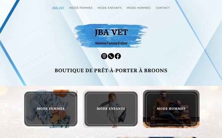 Screenshot of jbavet.fr