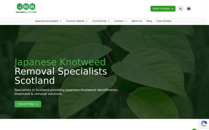 Screenshot of jbbknotweedsolutions.com