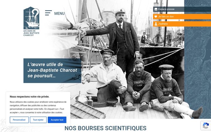 Screenshot of jbcharcot.fr