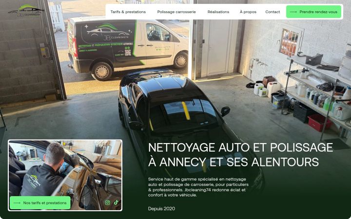 Screenshot of jbcleaning74.fr
