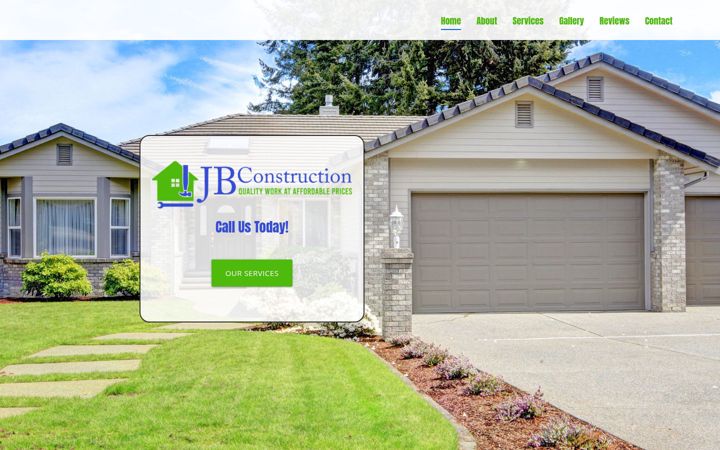 Screenshot of jbconstructionva.com