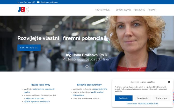 Screenshot of jbconsulting.cz