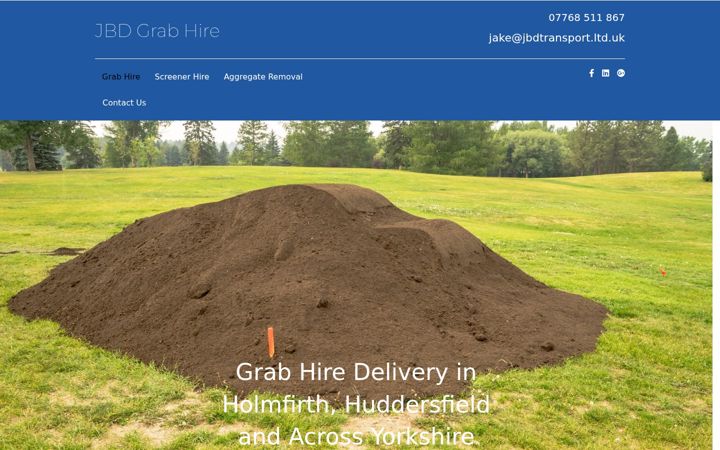 Screenshot of jbdtransport.co.uk