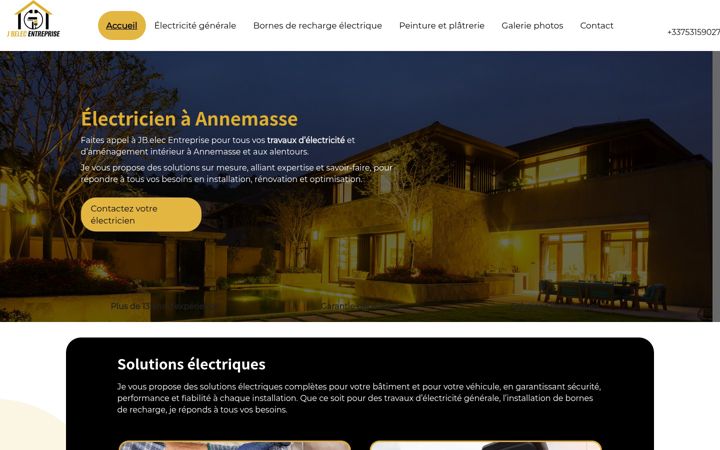 Screenshot of jbelec-annemasse.fr