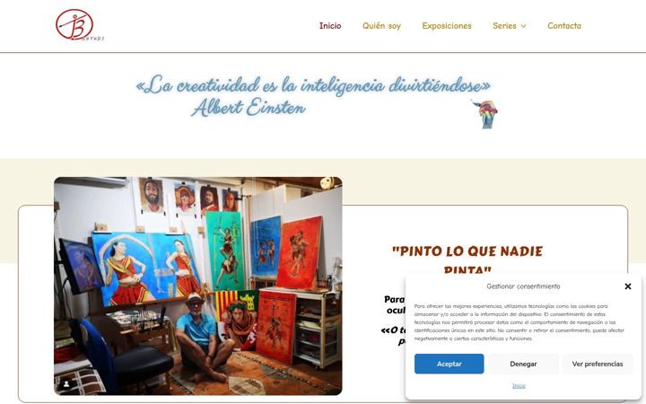 Screenshot of jbestudi.com