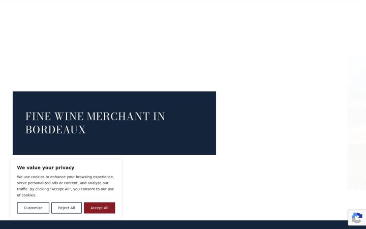 Screenshot of jbfinewines.com