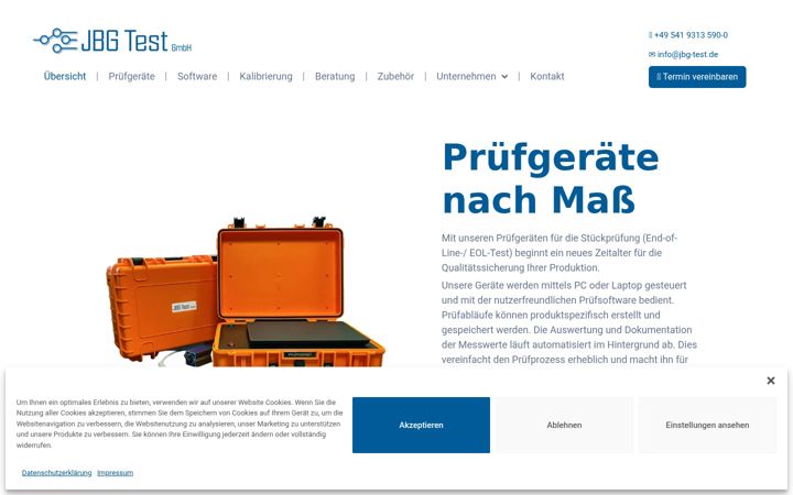 Screenshot of jbg-test.de