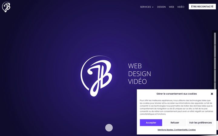 Screenshot of jbhunel.com