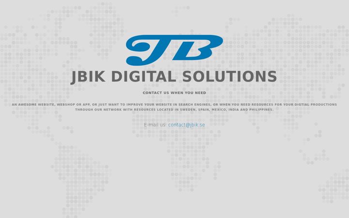 Screenshot of jbik.se