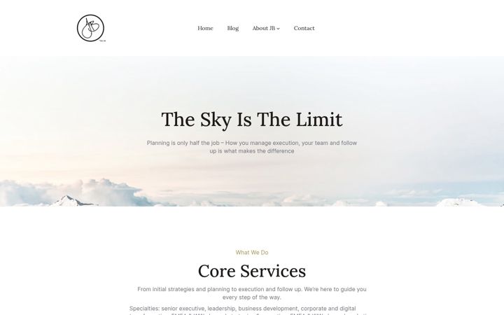 Screenshot of jblc.se