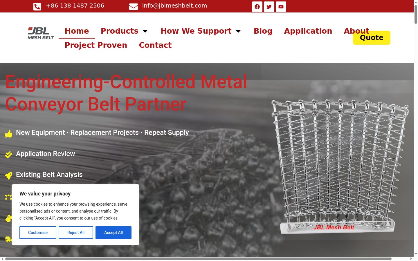 Screenshot tal-banner tal-kunsens muri qabel kwalunkwe interazzjoni