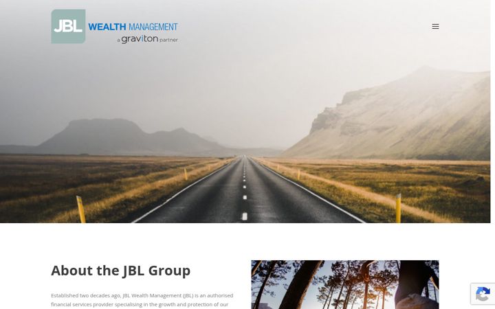 Screenshot of jblwealth.co.za