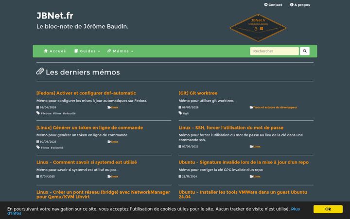 Screenshot of jbnet.fr