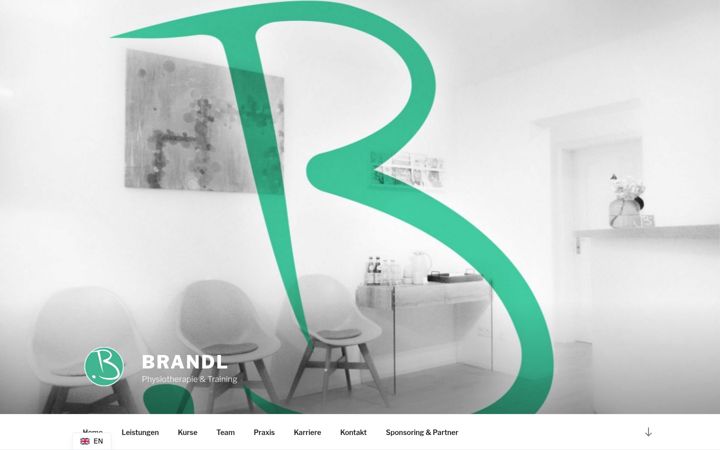 Screenshot of jbphysio.de