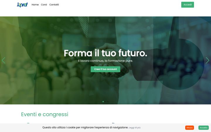 Screenshot of jbprof.com