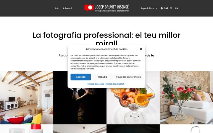Screenshot of jbrunetfoto.net
