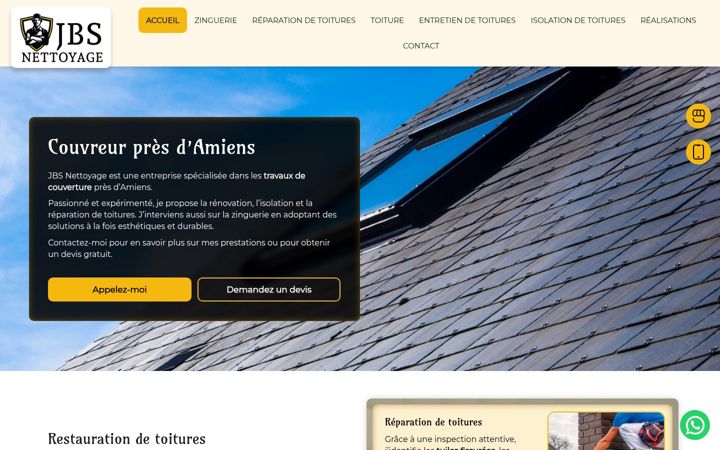 Screenshot of jbs-couverture.fr