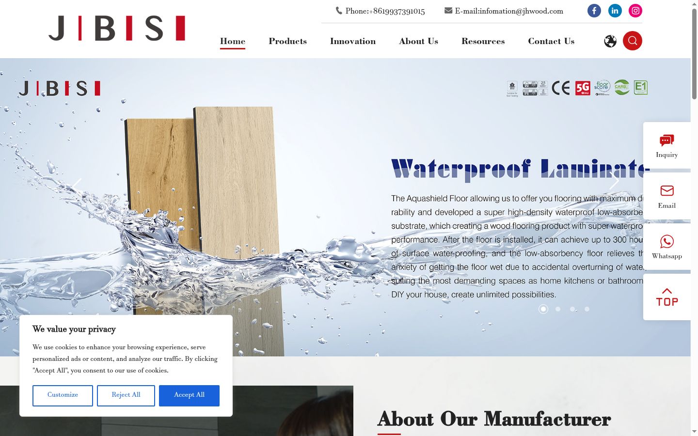 Screenshot tal-banner tal-kunsens muri qabel kwalunkwe interazzjoni