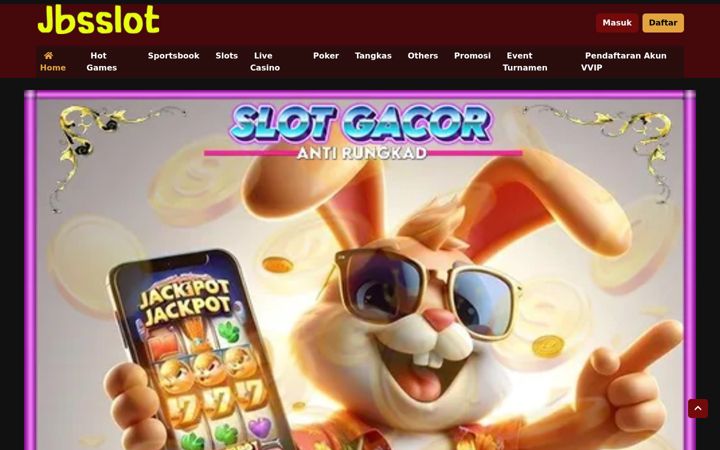 Screenshot of jbsslot.com