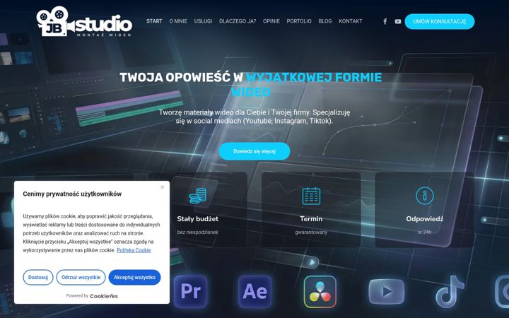 Screenshot of jbstudio.pl