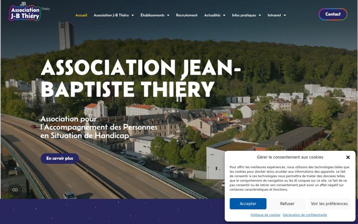 Screenshot of jbthiery.asso.fr