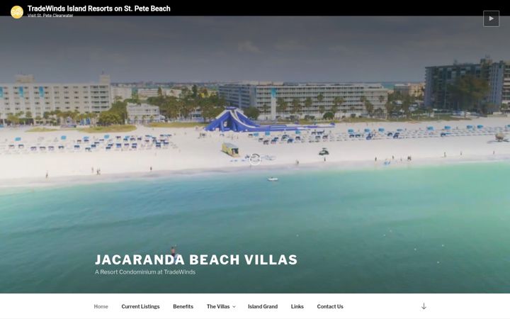 Screenshot of jbvillas.com