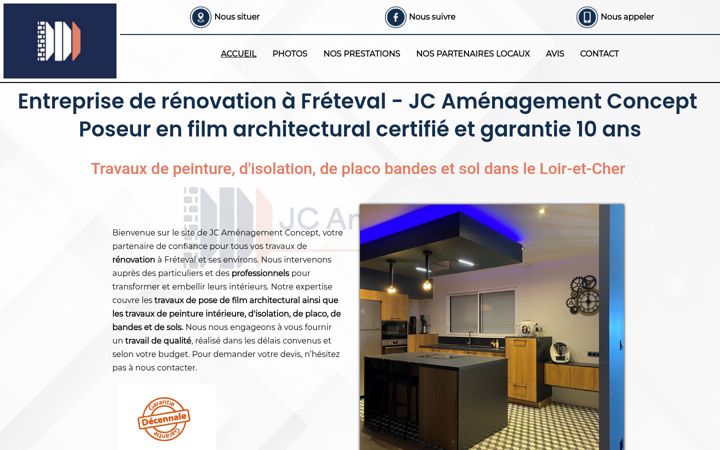 Screenshot of jc-amenagement-concept.fr