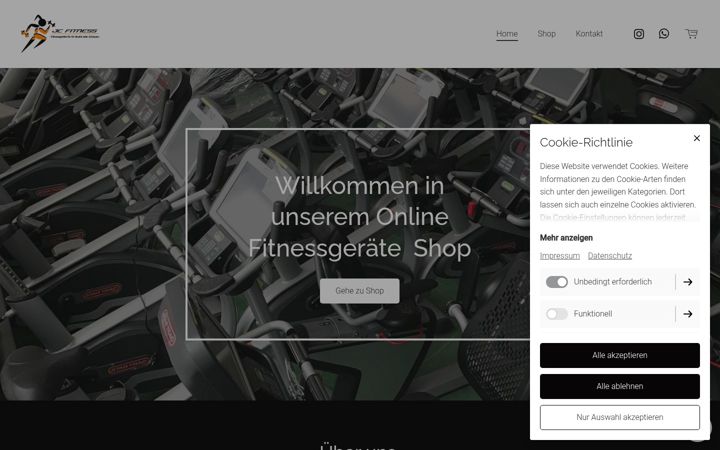 Screenshot of jc-fitness.de
