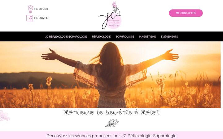 Screenshot of jc-reflexologie.fr