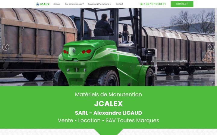 Screenshot of jcalx.fr