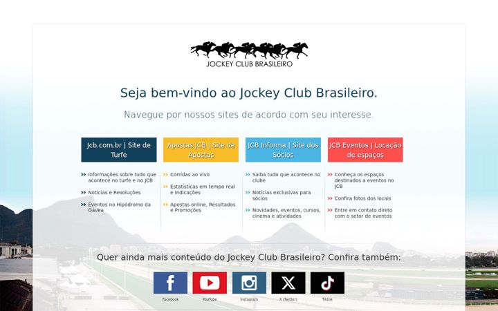 Screenshot of jcb.com.br